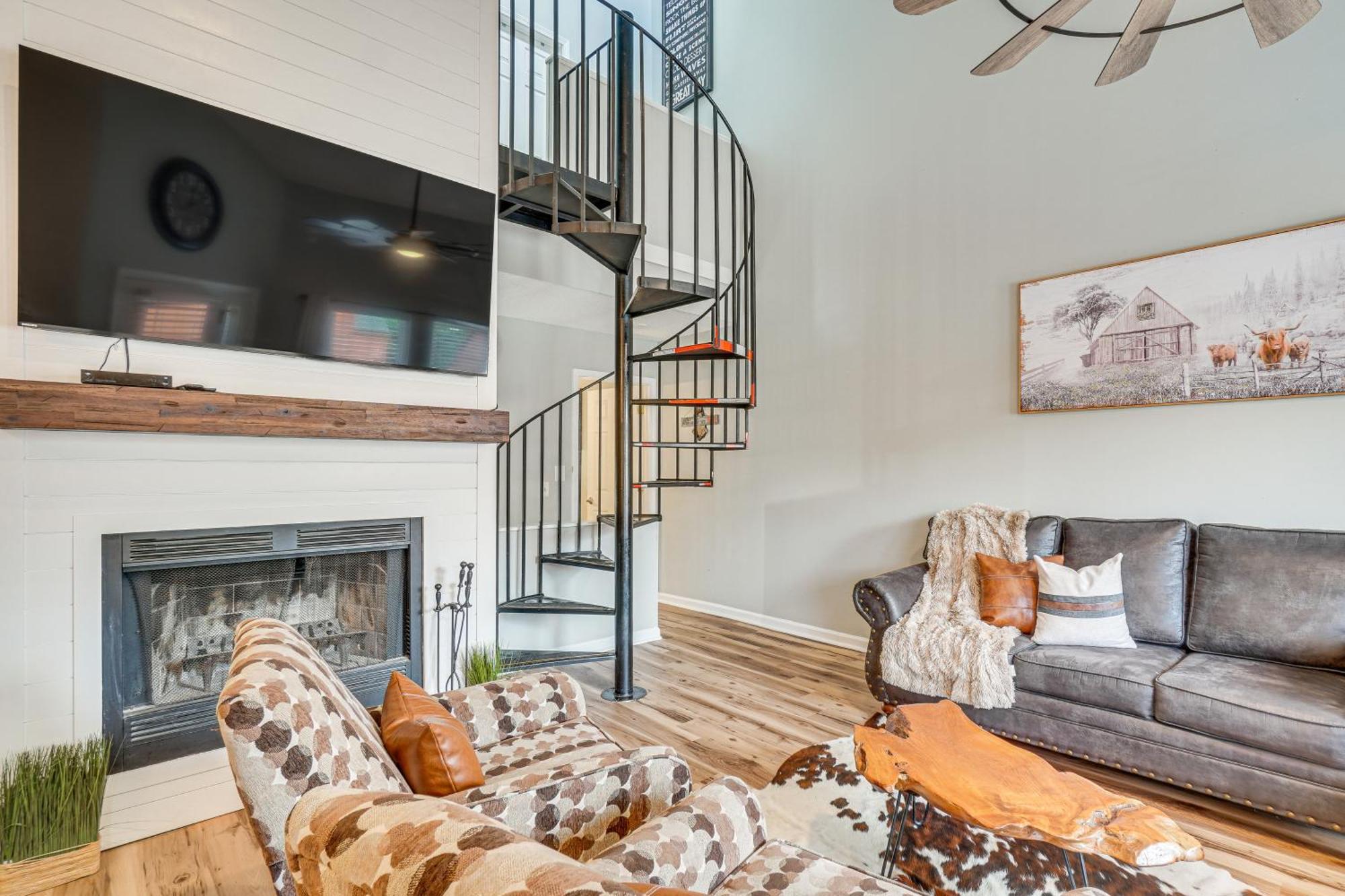 Downtown Gatlinburg Condo With Mountain-View Balcony Exterior foto